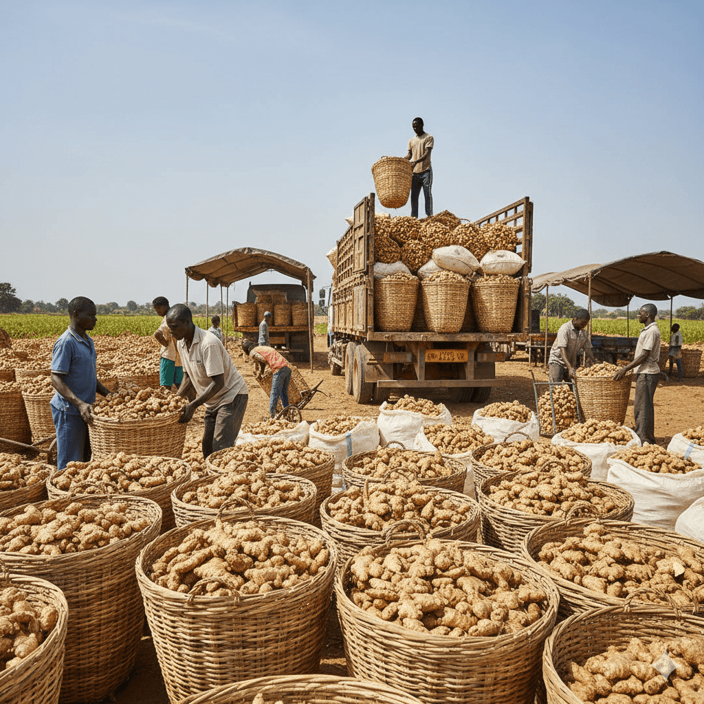 trailer loading ginger