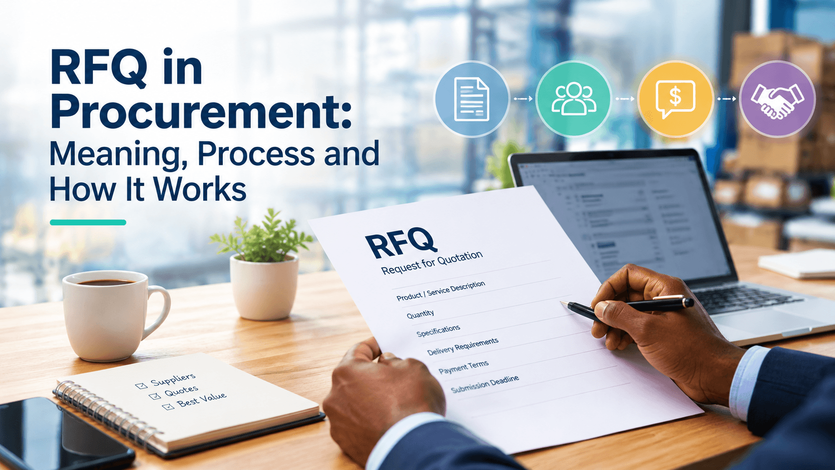 RFQ Procurement Desk Workspace